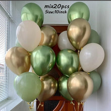 Load image into Gallery viewer, Hedgehog Fox Deer Foil Balloons Safari Birthday Green Jungle Party Decoration Latex Balloon Baby Shower Kids Party Decor Ball