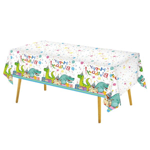Dinosaur Disposable Tableware Dinosaur Birthday Party Decorations Kids Boy Baby Shower Balloons Jungle Safari Birthday Supplies