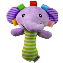 Load image into Gallery viewer, Infant Socks Wrist Rattle Toys Baby Toys 0 12 Months Newborn Cartoon Animal Plush Socks Wrist Strap Rattle for Baby Girl Boy Hot