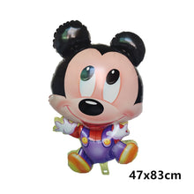 Load image into Gallery viewer, Giant Disney Foil Balloon Mickey Mouse Balloons Minnie Birthday Party Decoration Kids Toy Baby Shower Ball Children Cartoon Gift