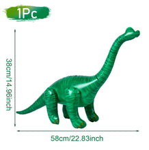 Load image into Gallery viewer, Dinosaur Disposable Tableware Dinosaur Birthday Party Decorations Kids Boy Baby Shower Balloons Jungle Safari Birthday Supplies