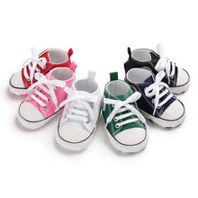 Load image into Gallery viewer, Classic Flash Baby Shoes Infant Boys Girls Sports Shoes Crib Shoes Toddlers Soft Sole Anti-slip First Walkers Baby Sneakers