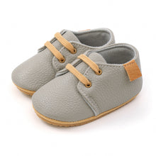 Load image into Gallery viewer, New Baby Shoes Retro Leather Boy Girl Shoes Multicolor Toddler Rubber Sole Anti-slip First Walkers Infant Newborn Moccasins
