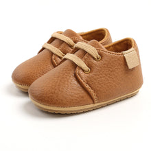 Load image into Gallery viewer, New Baby Shoes Retro Leather Boy Girl Shoes Multicolor Toddler Rubber Sole Anti-slip First Walkers Infant Newborn Moccasins