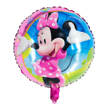 Load image into Gallery viewer, 1set Disney Pink Minnie Mouse Foil Balloon Girl&#39;s Birthday Party Decoration 1 2 3 4 5 6 7st baby shower supplies Kids Toy Globos