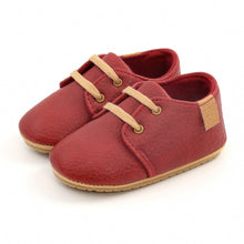 Load image into Gallery viewer, New Baby Shoes Retro Leather Boy Girl Shoes Multicolor Toddler Rubber Sole Anti-slip First Walkers Infant Newborn Moccasins