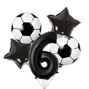 Football Theme Disposable Tableware Set  Sport Boy Birthday Party Baby Shower Cake Decor Supplies Soccer Pattern Cup Plate Straw