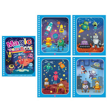 Load image into Gallery viewer, Magic Water Drawing Book Children Painting Drawing Toys Reusable Coloring Books Sensory Early Education Toys for Baby Kids