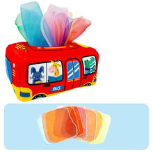 Load image into Gallery viewer, Montessori Toys Magic Tissue Box Baby Educational Learning Activity Sensory Toy for Kids Finger Exercise Busy Board Baby Game